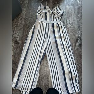 Stripe Jumpsuit